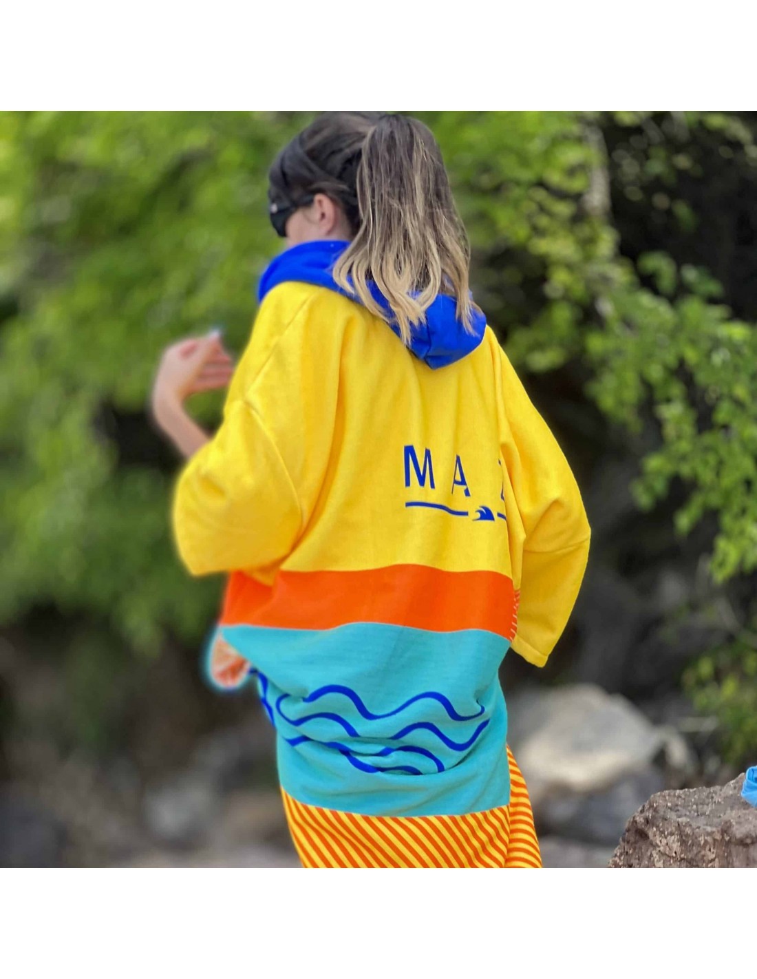 ПОНЧО MAZE MULTICOLOR 